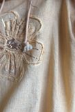 Rustic Nature Linen Blend Hippie Shake Hoodie Washed Cayenne